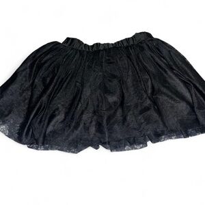 Black Lace Skirt